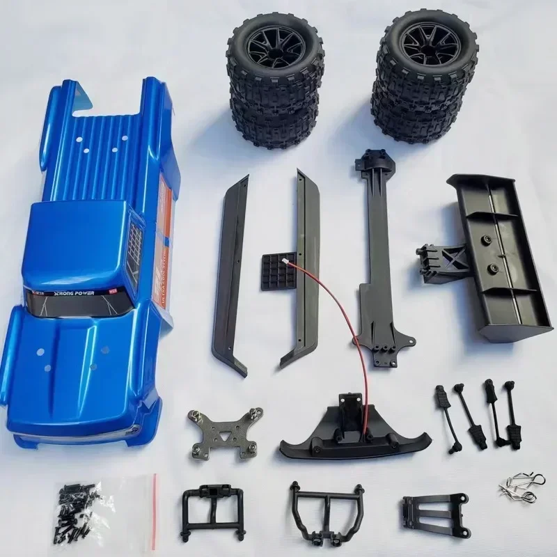 1/12 Monster Truck gemodificeerde carrosseriewielen Upgrade-onderdelenset voor Wltoys 124016 124017 124018 124019   RC Buggy Auto Hobby