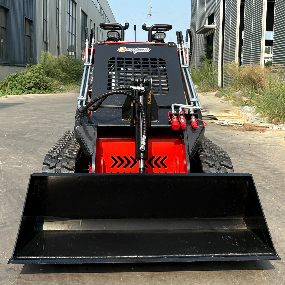 Custom Mini Tractor Loader Manufacturer ISO Certified Mini Wheel Loader with Front End Loader Long Power for Farm & Construction