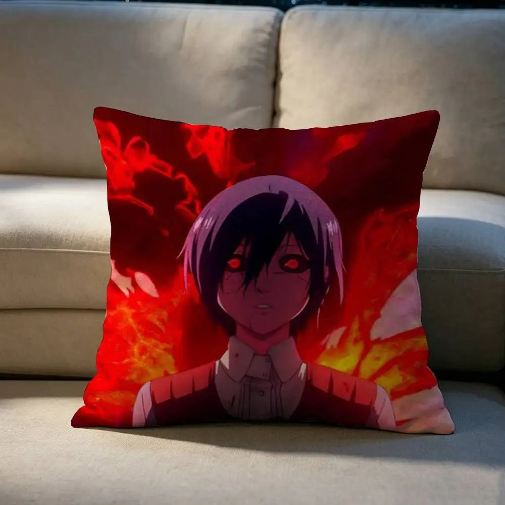 Anime T-Tokyo G-Ghoul Touka Kirishima Pillow cover gift High definition digital printing,Surprise  vivid pattern Household.