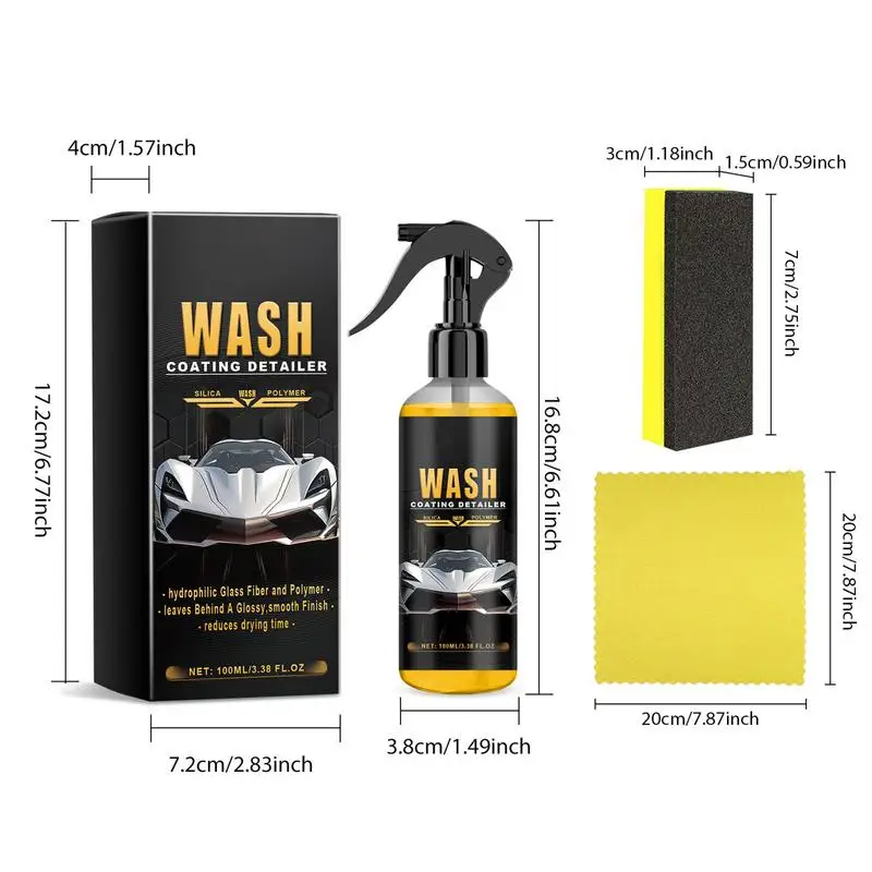 Interior Car Cleaner Oil Film Cleaner & Remover Protective Car Wash Car Cleaner For Enhanced Shine And Performance