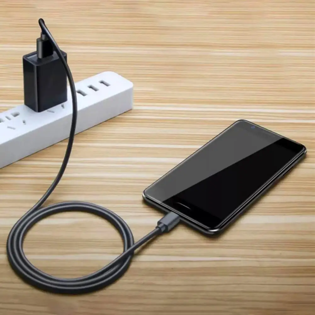 Cabo de carregamento de carregamento rápido Plug Play seguro tipo C cabo de dados de telefone micro USB para smartphone