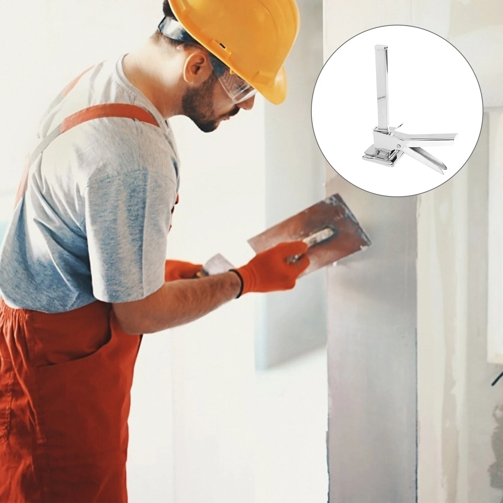 

Leveling Tool Kit Stainless Steel Floor Tile Leveler Locator For Wall Tile Installation Height Adjuster Tiling Utensil