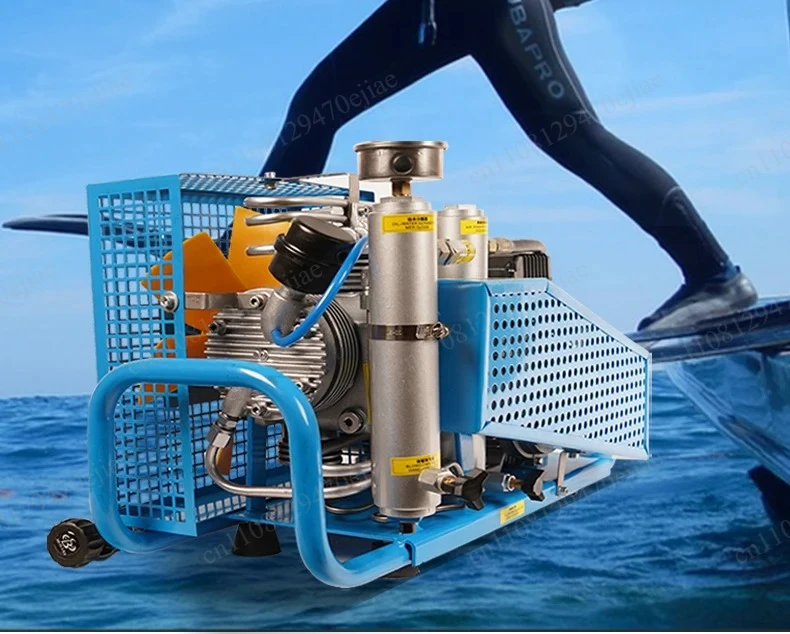 Compresor de Aire PCP TUXING TXESB041, 4500 PSI, 300 Bar, Alta Presión, para Tanques de Aire de Rifle PCP y Buceo