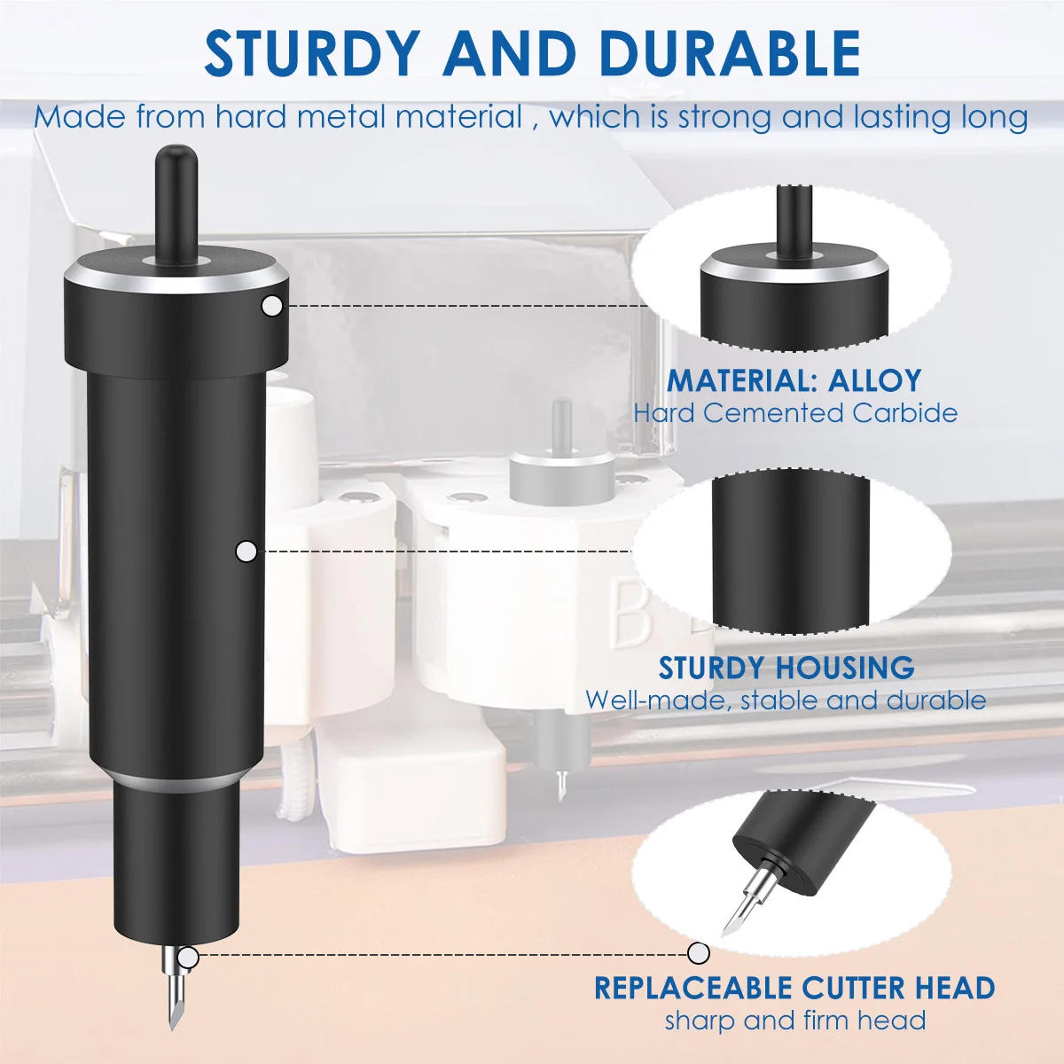 Roland Engraving Machine Tool Holder Accessories For Cricut Explore, Explore One, Explore Air, Explore Air 2, and Explore Air 3