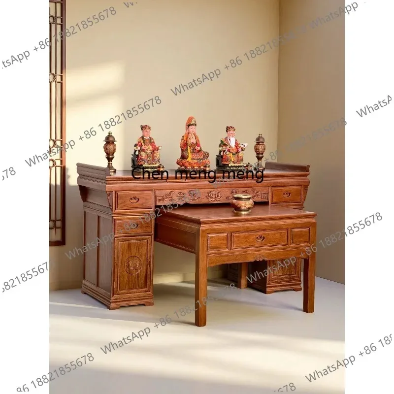 

Подставка для благовоний в китайском стиле из массива дерева для дома, буддийского храма, алтаря, стола Восьми Бессмертных.