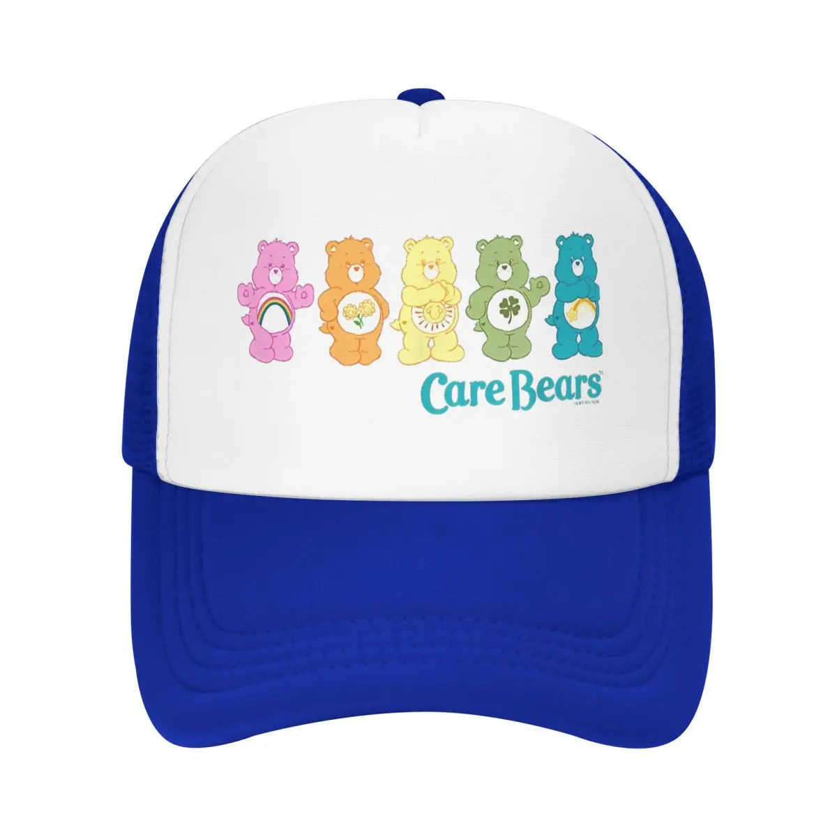 Care Bears Rainbow Bears Line Up Logo Baseball Caps Adult Outdoor Sun Hats Hats Breathable Polyester Sun Hats Wholesale New Cap