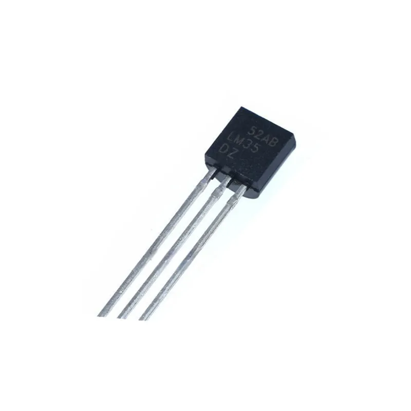 

The New Imported LM35DZ LM35D Is Directly Inserted Into The TO-92 Temperature Sensor LM35