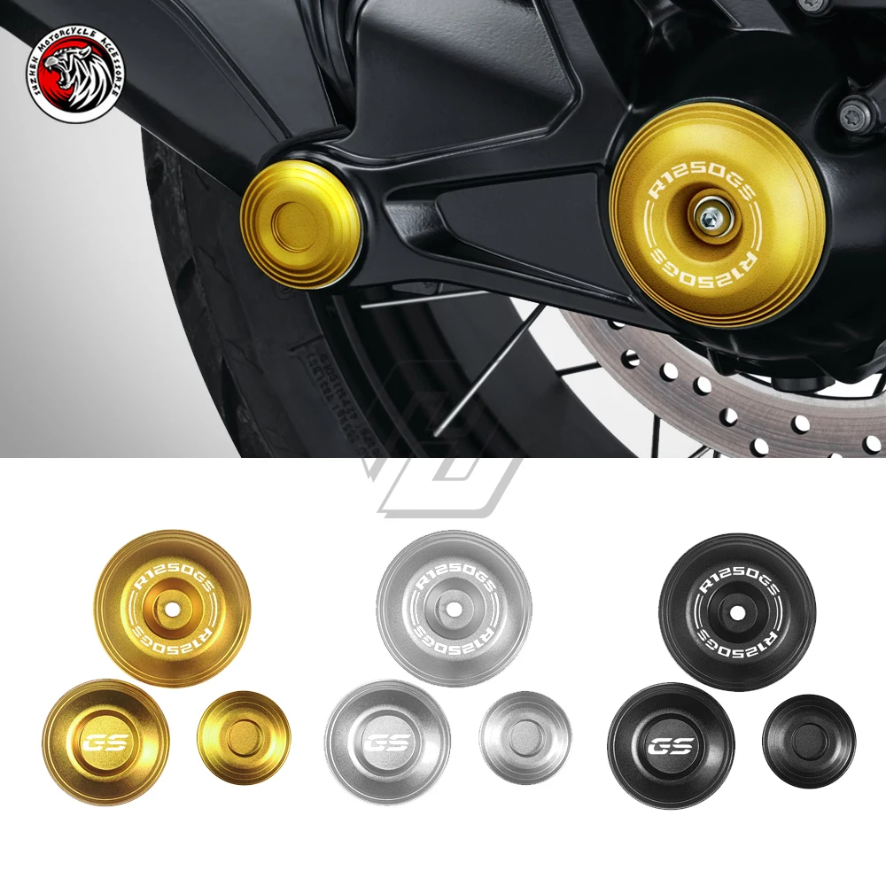 

Motorcycle Accessories Rear Axle Sliders Cover Case for BMW Motorrad R1250 GS/ADV Adventure 2018-2021