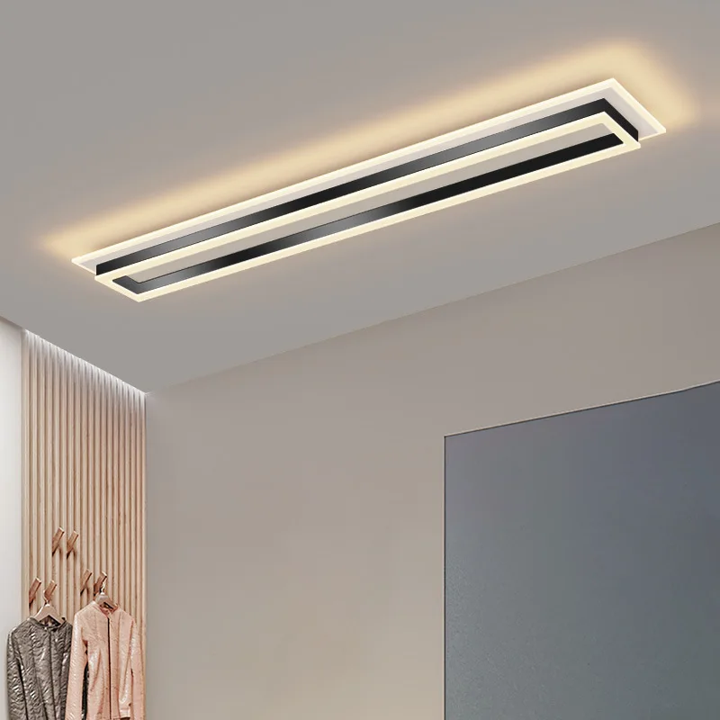 

Long strip ceiling lamp Nordic bedroom room lamp entrance hall lamp cloakroom lamp modern minimalist living room ceiling lamp