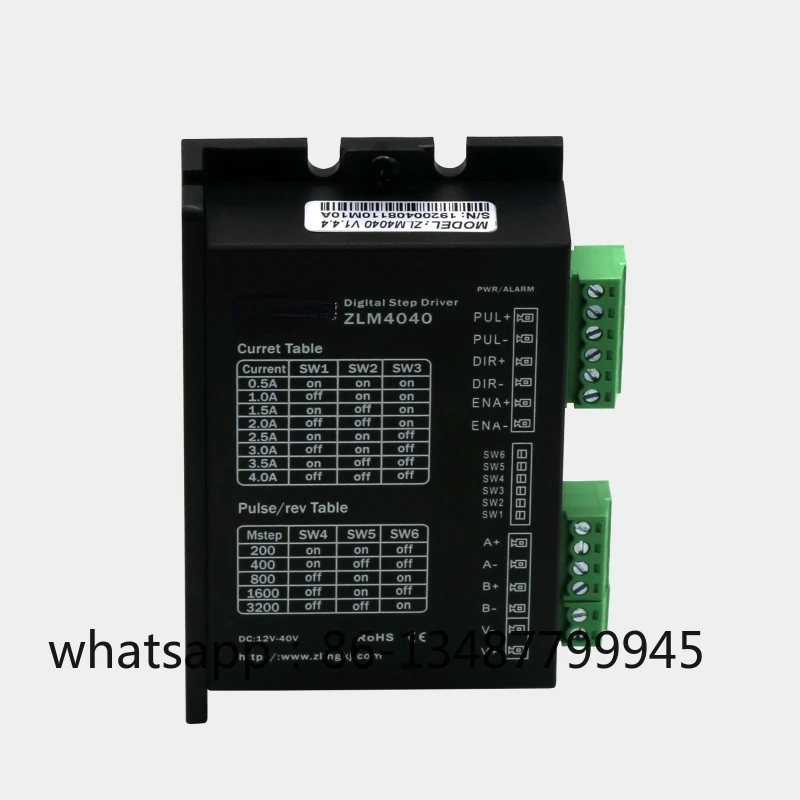 

DM4040 high current two-phase stepper driver 42/57 motor four-wire pulse cutting machine