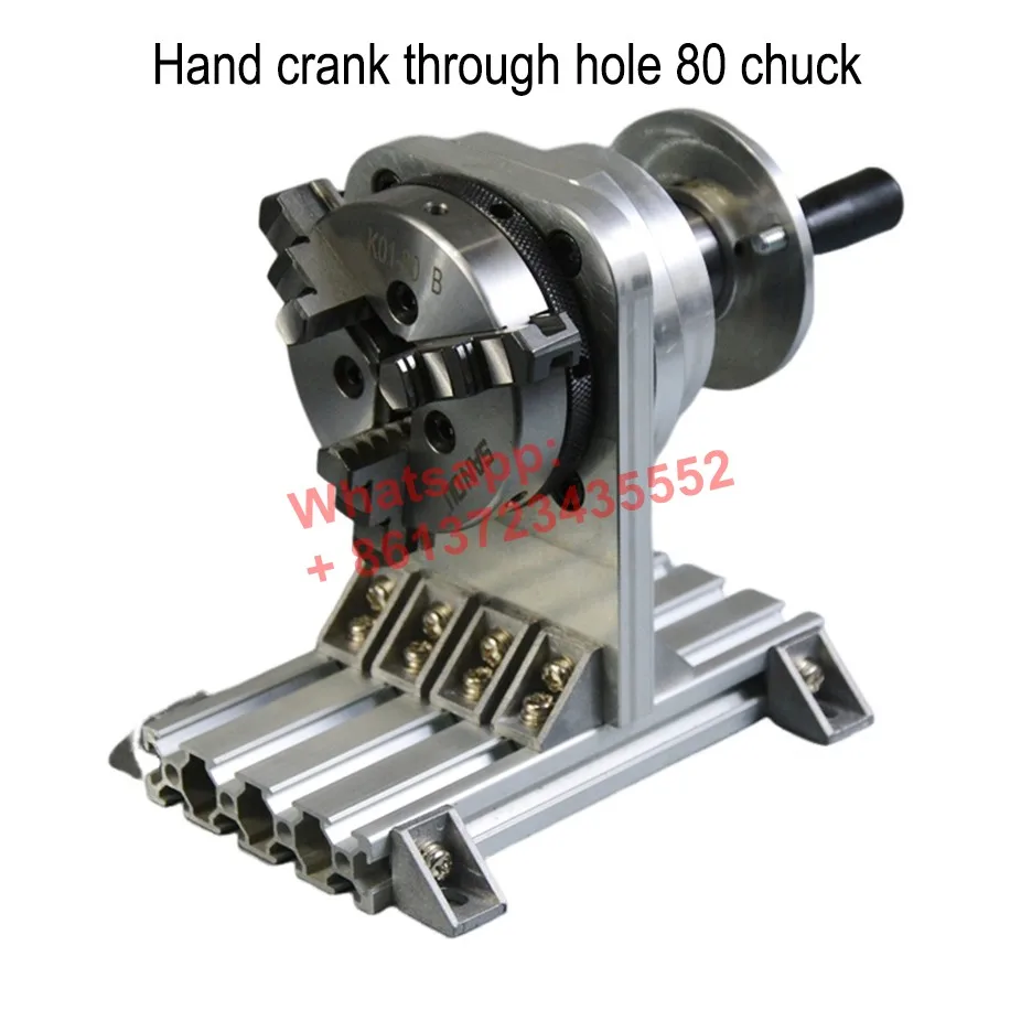 

Мини-горизонтальный ручной поворотный патрон, подшипник, стальное сквозное отверстие, 16/22 мм, положительные и отрицательные губки из алюминиевого сплава