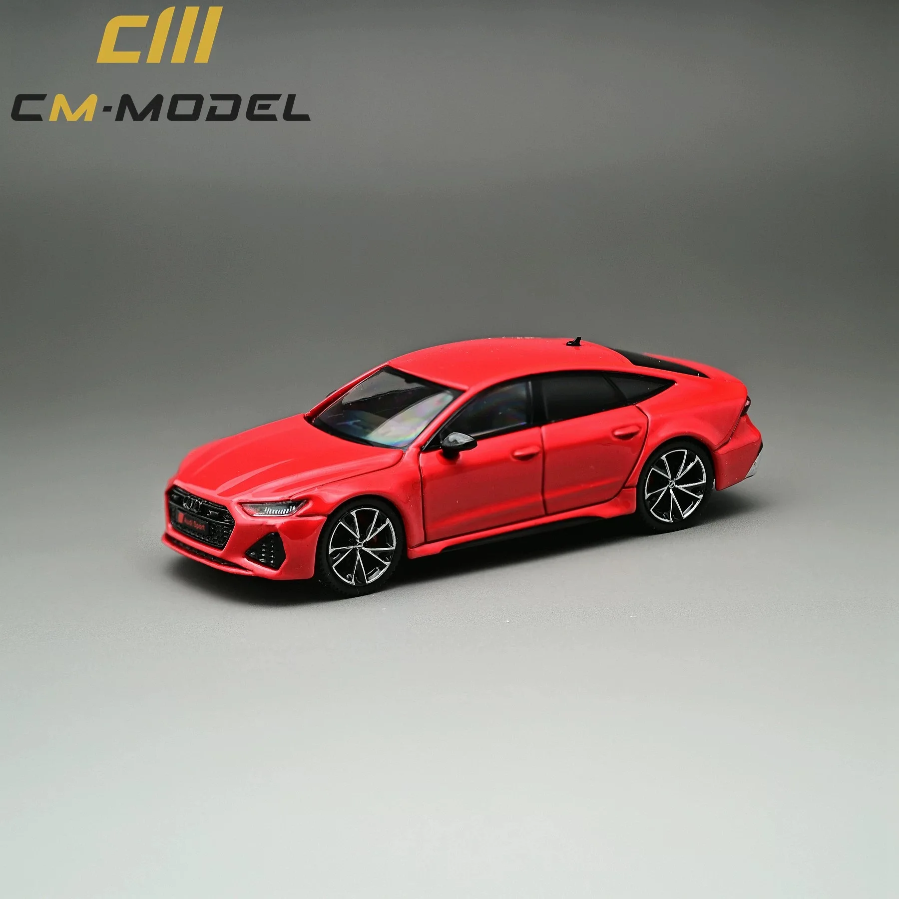 CM Model 1/64 Model Car RS7 Sportback Diecast Sports Vehicle Toys Collection Gifts for Teenagers Adults With Display Case