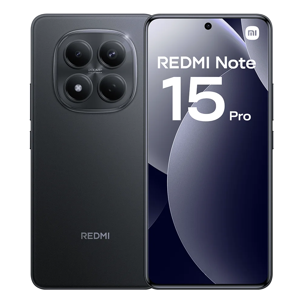Xiaomi Redmi Note 15 Pro 4G Smartphone NFC MTK Helio G200-Ultra 6,77 Zoll 120Hz Display 200MP OIS, 45W Ladefunktion, IP65, Akku 6500 mAh