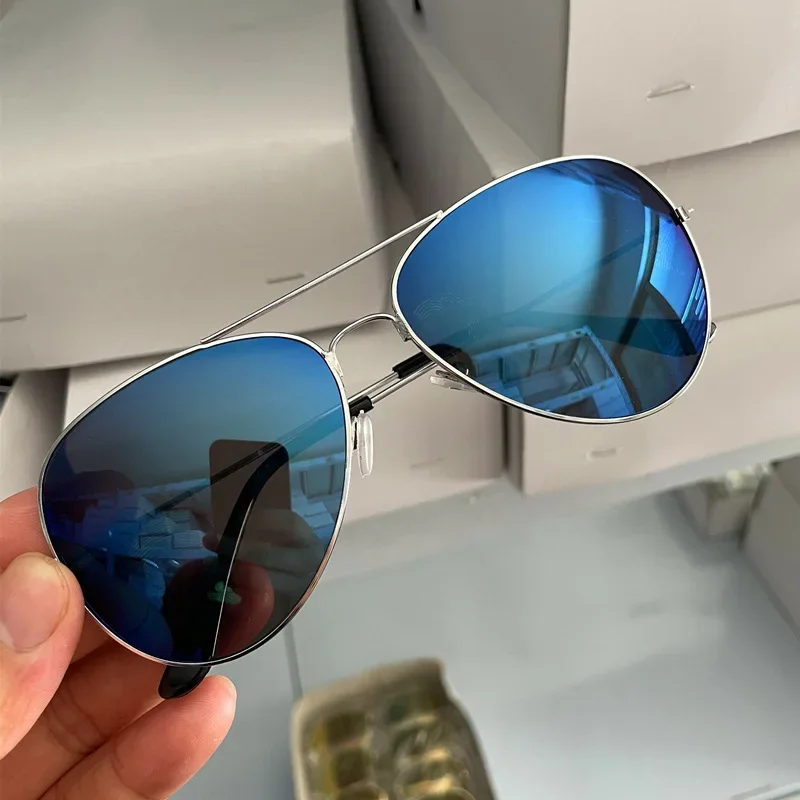 2025 New Vintage Pilot Sunglasses for Men Metal Frame Women Sun Glasses Fashion Outdoor Shades Sunglasses Очки Для Мальчиков