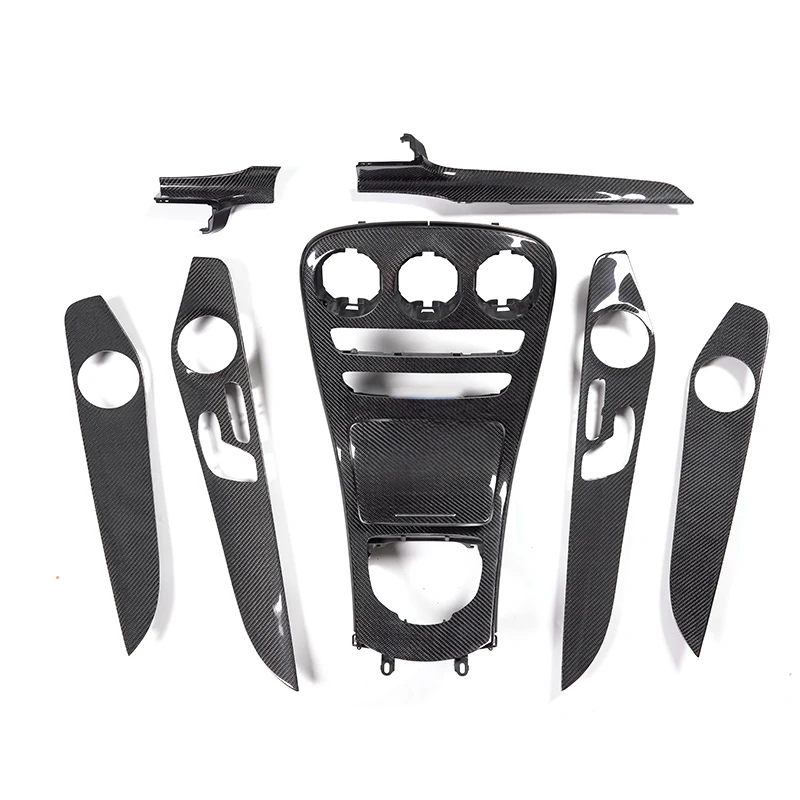 

For Mercedes Benzs W205C63S AMGS Carbon Fiber Interior Decoration Center Panel Door Panel