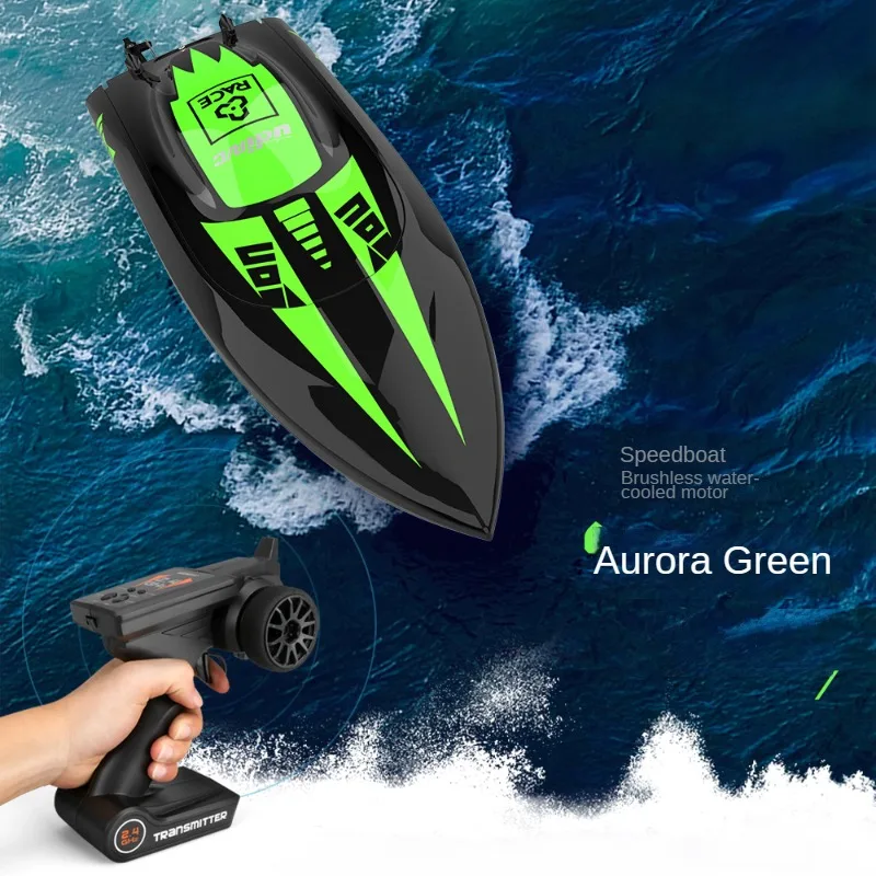 RC Speed Boat Brushless Motor Water Cooling System Remote Control Boat Model Racing Boat Toy Gift Finished Yacht Model