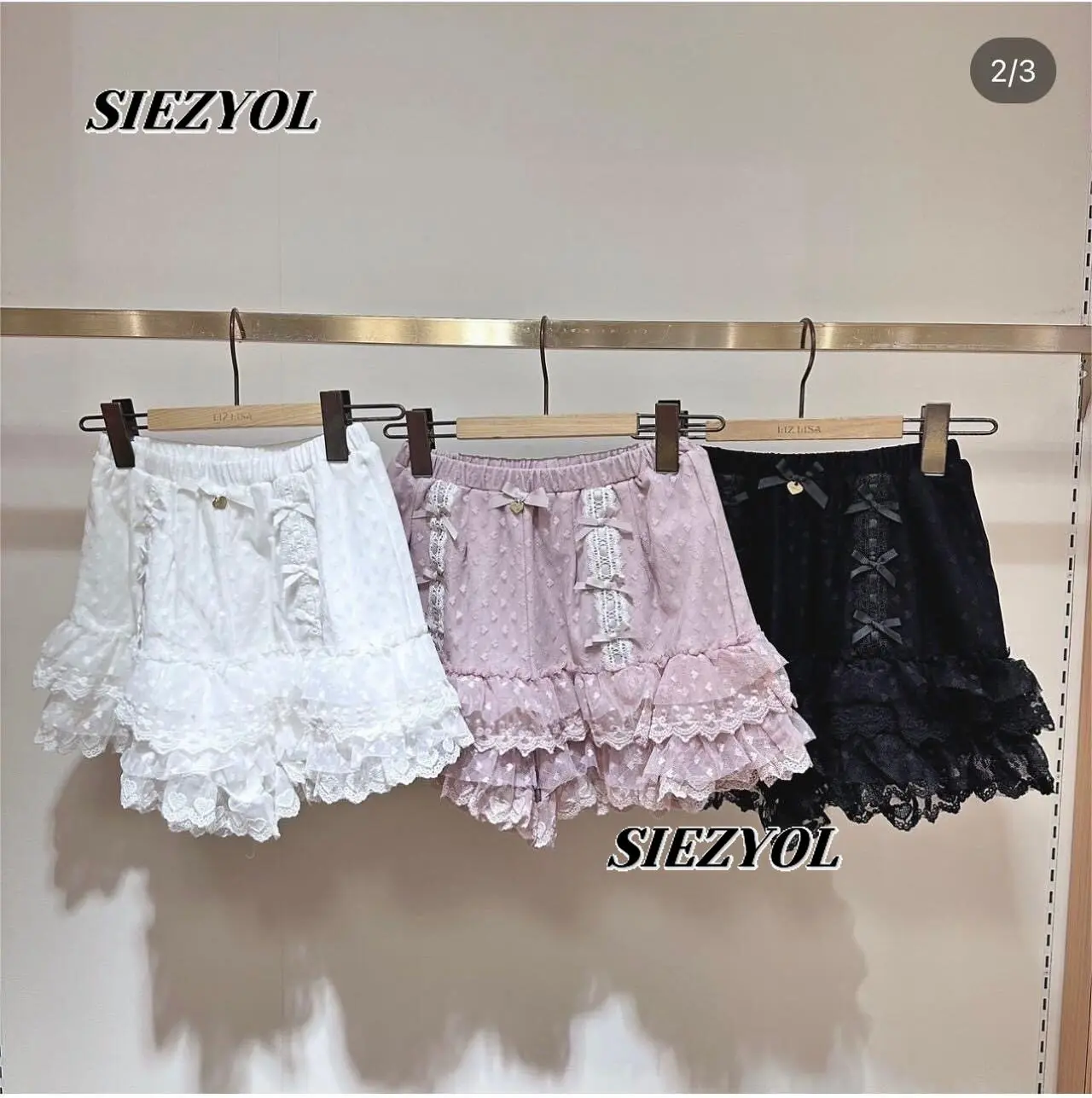 Japanese-style Polka Dot Cotton-lined Shorts Versatile Sweet Cute Girls Fashion Shorts Elastic Waist Bowknot Lace Short Pants
