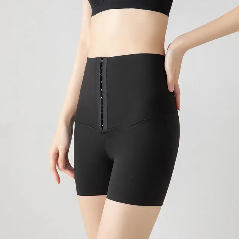 

Брюки для йоги с высокой талией, длиной три четверти, с сильной коррекцией живота, для женщин после родов, модные, утягивающие