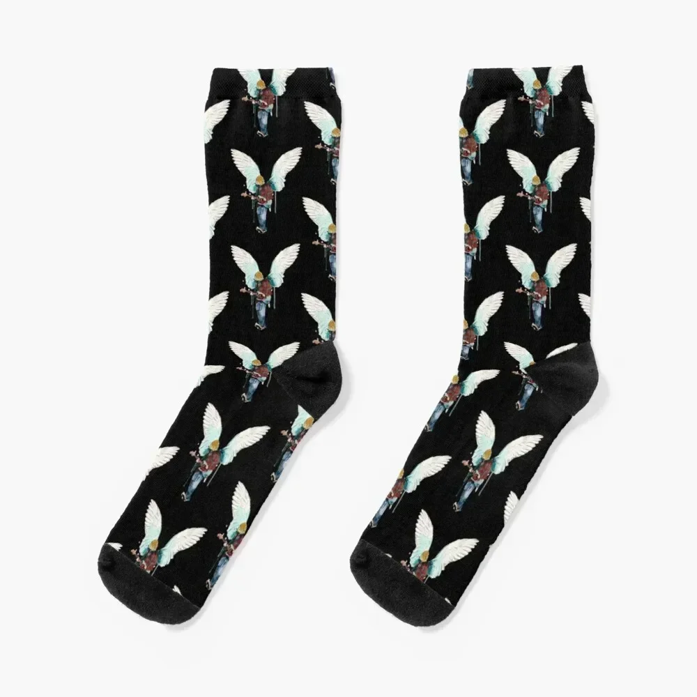 Kurt Cobain Socks winter thermal cute Socks For Man Women's