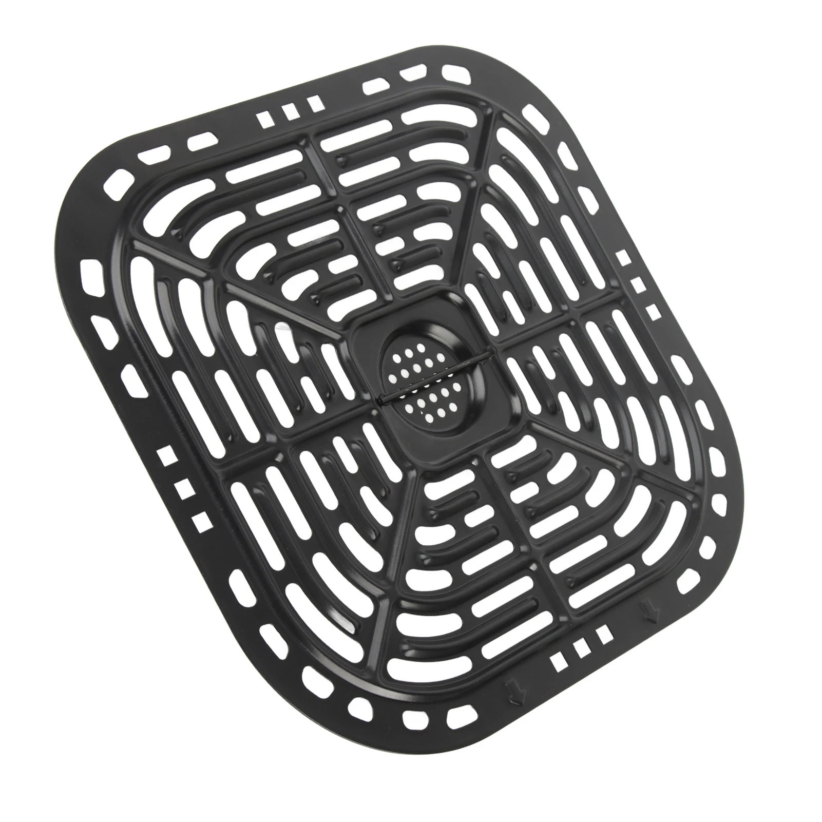 Square 23.5x24.5cm Fryer Replacement Grill Pan 304 Stainless Steel Fryer Replacement Crisper Plate Fryer Accessories