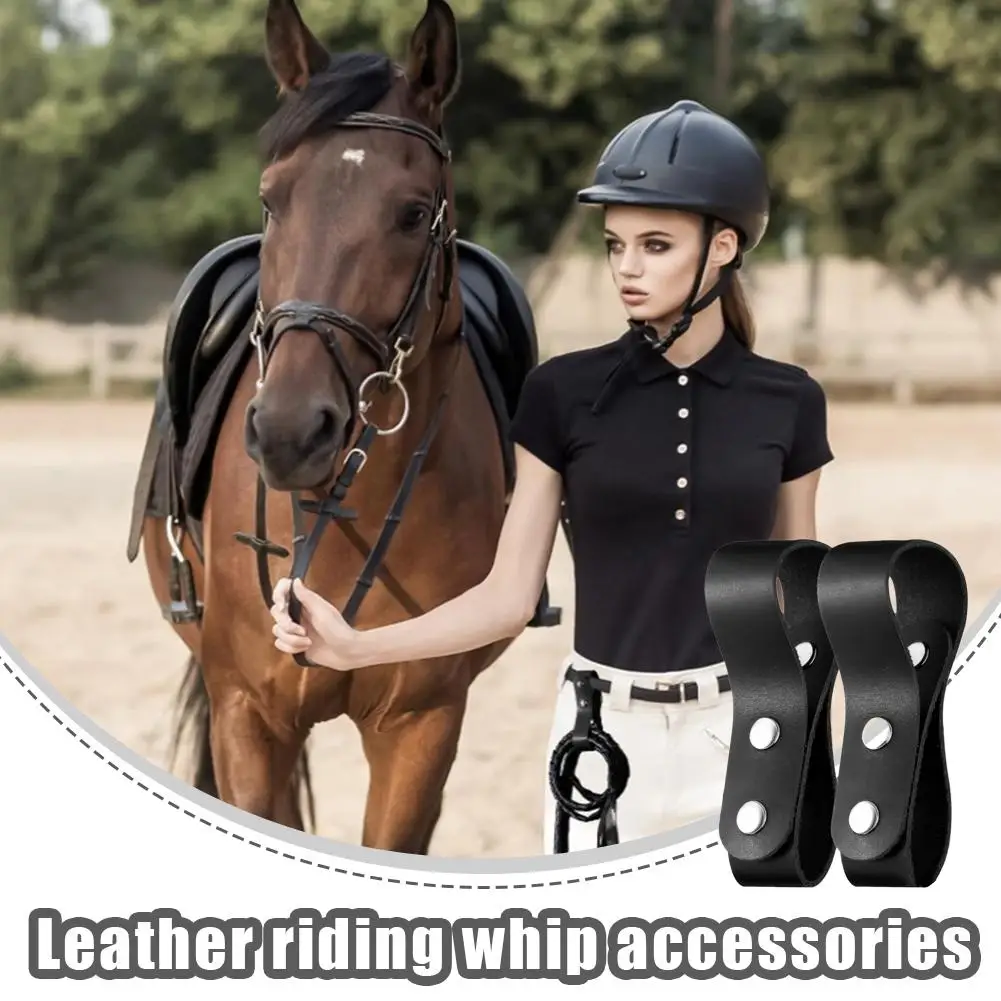 Ремень для крепления конного кнута, регулируемые аксессуары для кнута из искусственной кожи, портативная подставка для кнута