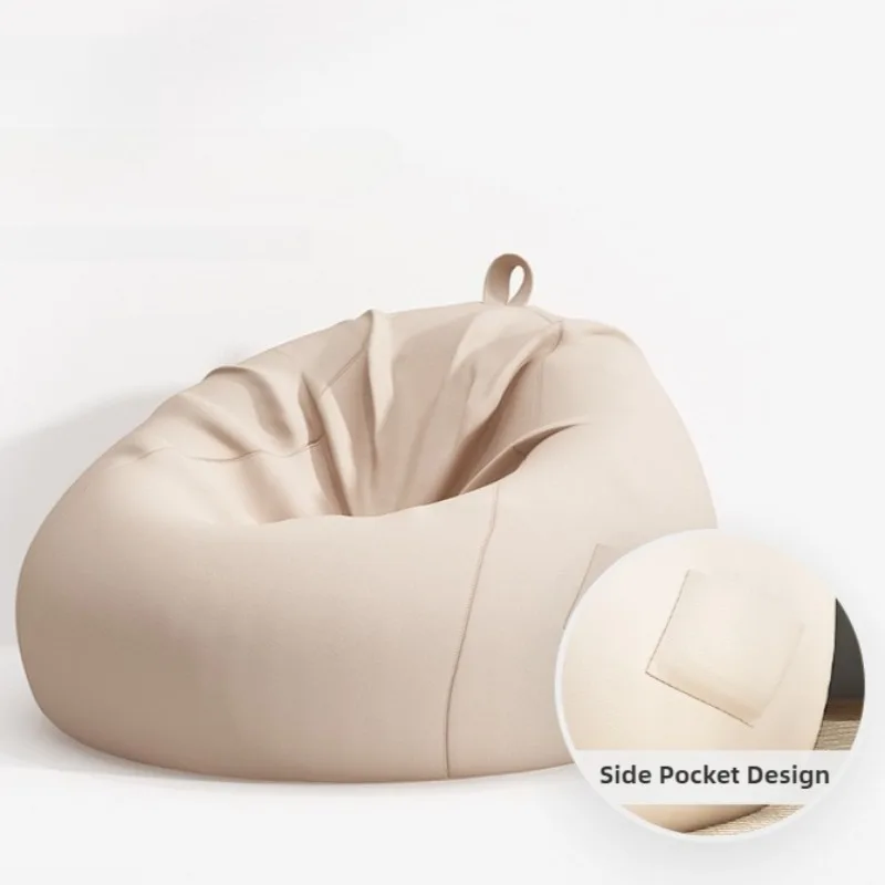 نفخة أريكة بنمط حقيبة القماش كسول الأرائك الحديثة الترفيه غرفة المعيشة حصير الأرائك العملاقة الاسترخاء غرفة نوم شخص واحد الأرائك