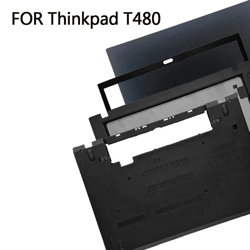 

NEW For Thinkpad T470 T480 A475 Laptop LCD Back Cover Front Bezel Palmrest Bottom Case Laptop Frames