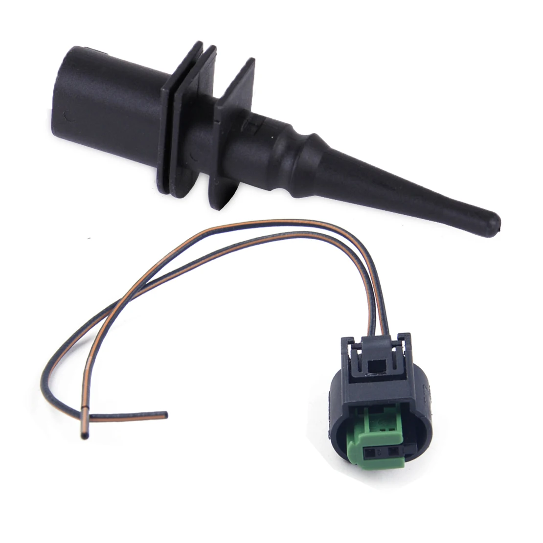 

Black Outside Ambient Air Temperature Sensor Pigtail Fit For BMW 1 6 7 Series E39 65816905133