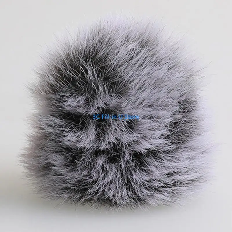 G8TA Faux Furry Windscreen สำหรับ ZV1 ZV1F ZVE10 MIC ฝาครอบได้รับเสียงที่ชัดเจนและมีคุณภาพ