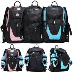 Professional Speed Skating Bag Adult Children Quad Roller Skates Inline Skates Ice Skates Carry Case Breathable Storage Backpack