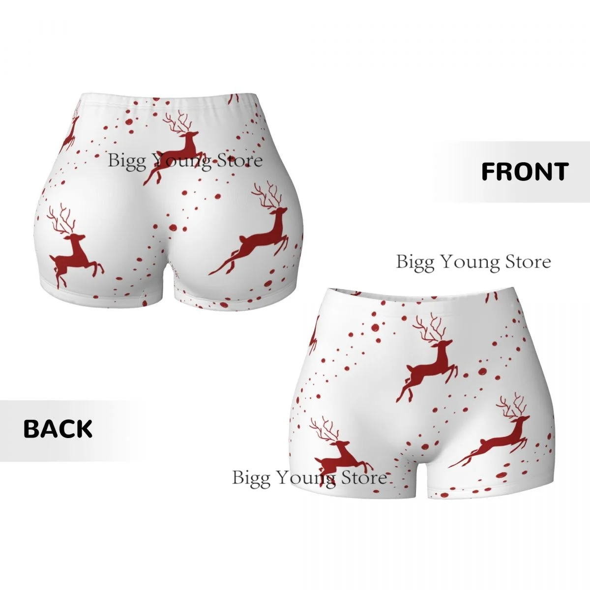 Women Yoga Shorts   Farmhouse Christmas Workout Shorts Fitness quick-dry Ladies Yoga Gym Running Booty Shorts Pants Sportswear