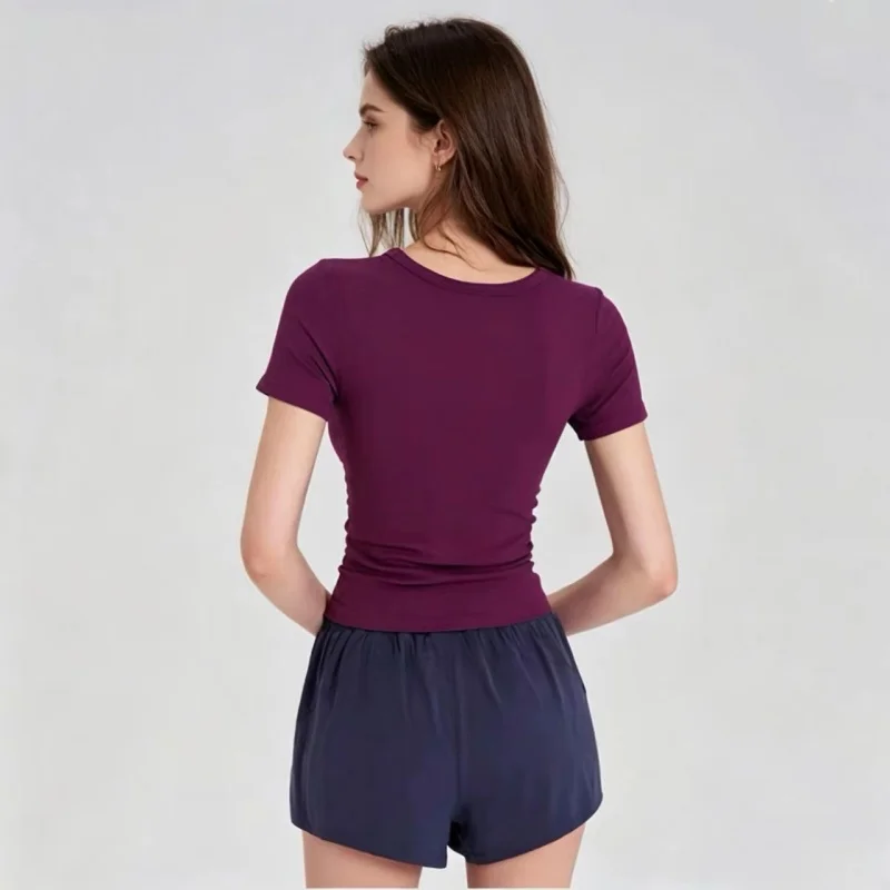 Maglietta Sportiva Estiva a Ma - Pilate Yoga Workout recensione e prezzo