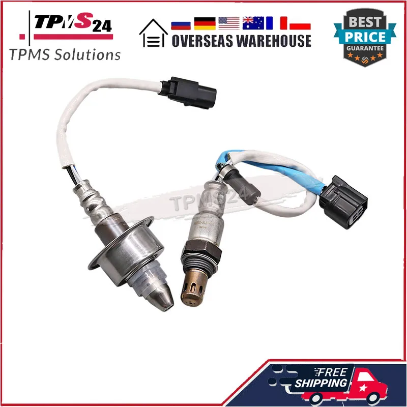2 buah Sensor O2 Lambda oksigen hilir & hulu 234-9131 234-4980 untuk 2015-2016 HONDA CRV 2,4 L