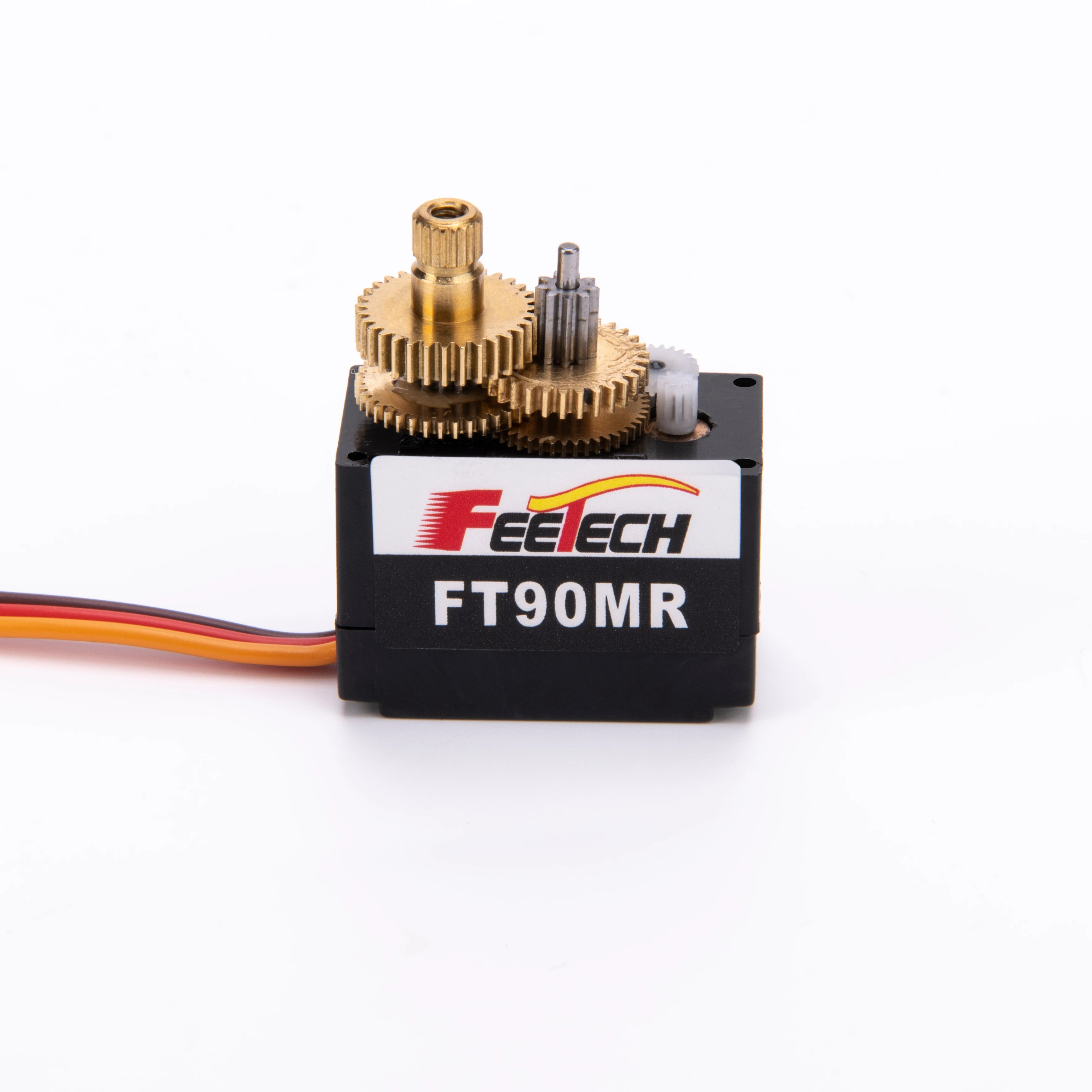 Mini Servo 2KG noyau de couple boîtier ABS aile mince Rotation continue Servo FT90MR pour hélicoptère RC Glide 450