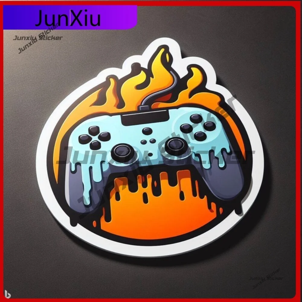 

Cool Gaming Sticker Decal Waterproof UV Resistant Vinyl Protective Outdoor Vehicle Surface Durable Sunproof Exterior