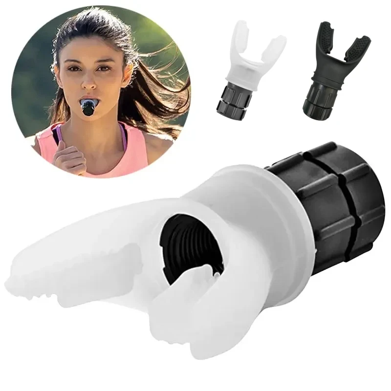 Breathing Trainer Lung Respirator Fitness Equipment Respiratory Silicone High Altitude Training Outdoor Expiratory Exercise Tool