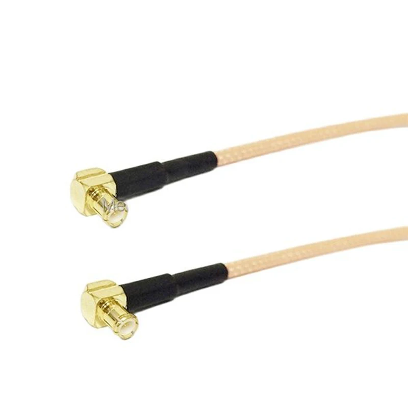 New Modem Coaxial Cable MCX Male Right Angle To MCX Plug RA 90-Degree Connector RG316 Pigtail 15CM 6