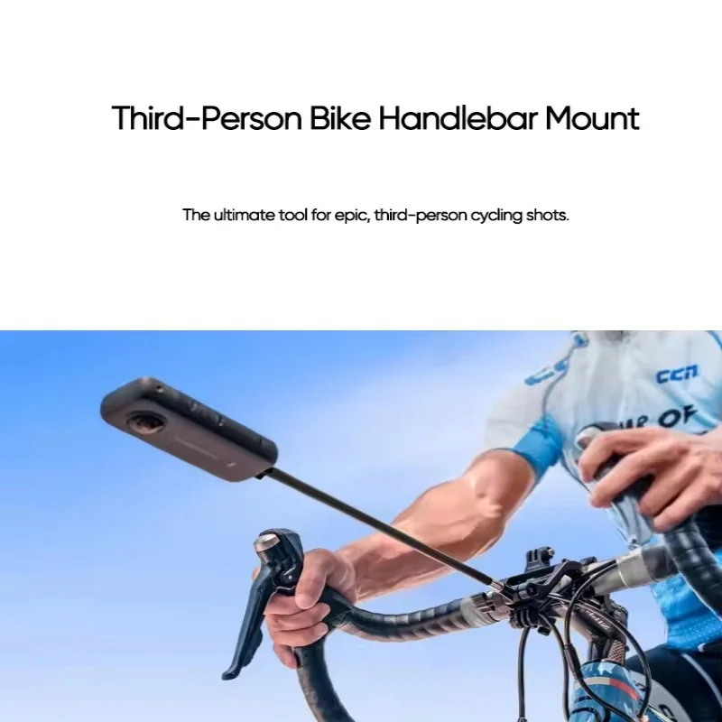 Insta360 Third-Person Bike Handlebar Mount for Insta360 X4 Air  X5 X4 3 Camera For Road Cycling Not For Off-road/mountain Biking view 5