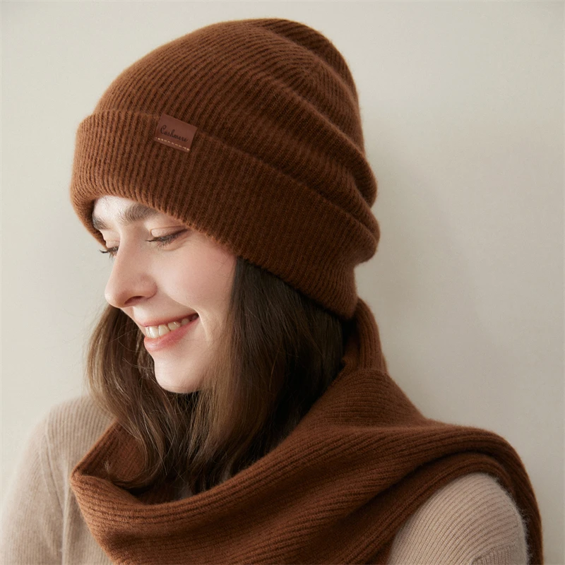 

KOIJINSKY Women's Autumn/Winter 100% Cashmere Knitted Hat