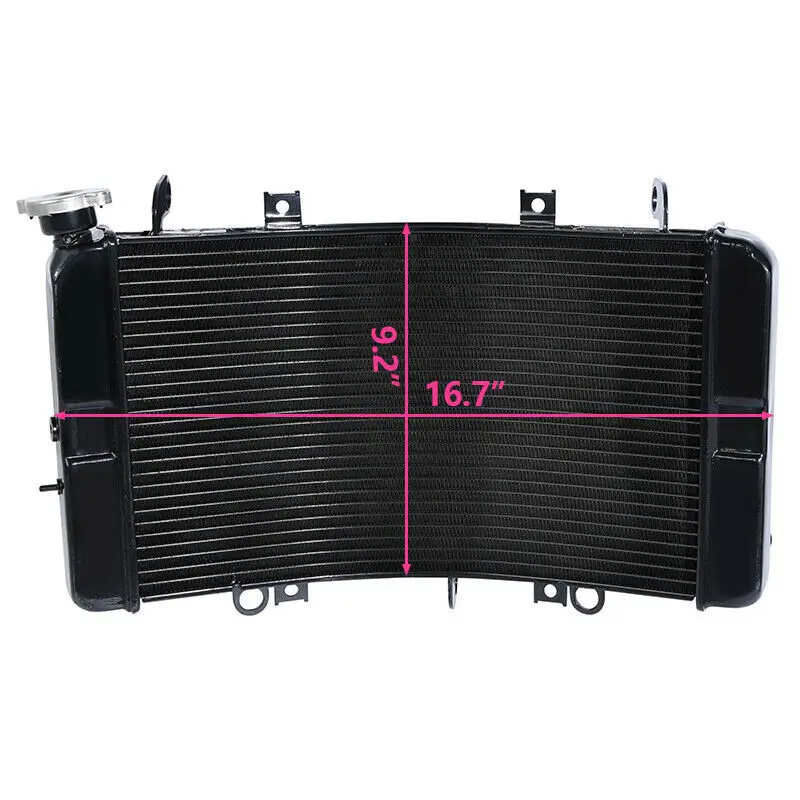 Motorcycle Engine Radiator Cooling Cooler For Suzuki Hayabusa GSX1300R GSXR1300 2008-2020 2019 2018 2017 2016 2015 2015 2009