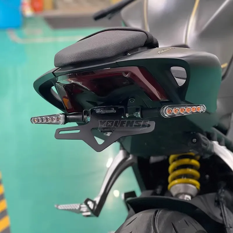 Fit For QJMOTOR SRK800 SRK600 SRK800RS SRK800RS SRK600RS 2023-2025 Motorcycle Rear License Plate Holder Bracket Mount Tail