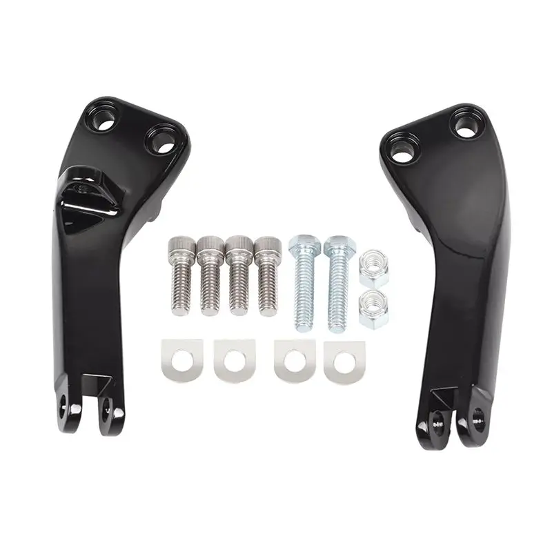 

A76T-Rear Passenger Foot Peg Mount Bracket For Dyna Low Rider Super Glide FXD