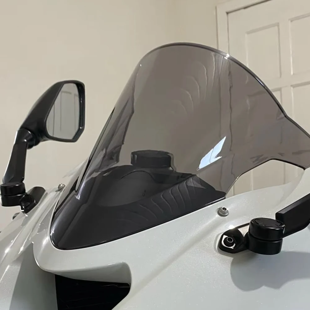 ZX6R Motorcycle Windscreen For Kawasaki Ninja ZX-6R ZX 6R 2024 2025 2026 Windshield Wind Deflectors Double Shield Protector zx6r