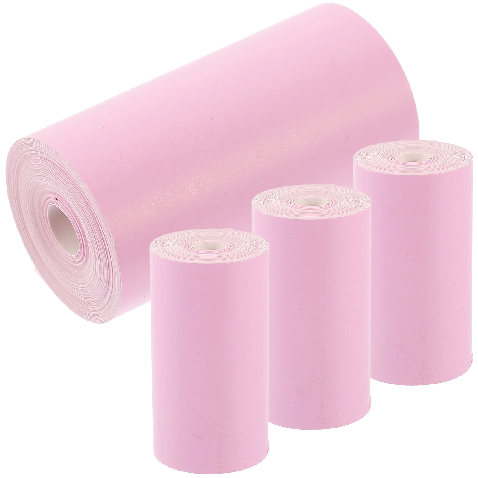 4 rollen roze printerpapier kassa thermische etiketten sticker afdrukken stickers