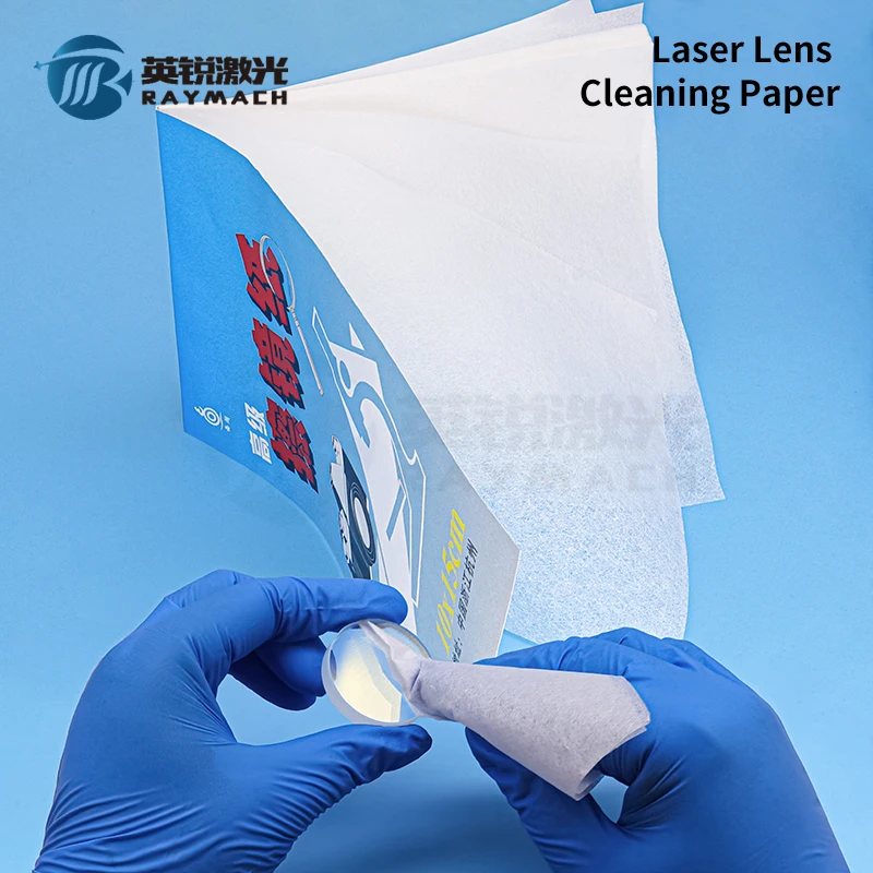 Raymach 50Pages/Book Optics Lens Tissue Clean Paper Soft Cleaning Wipes Booklet For Camera Microscope Laser Filter Glass Mirror