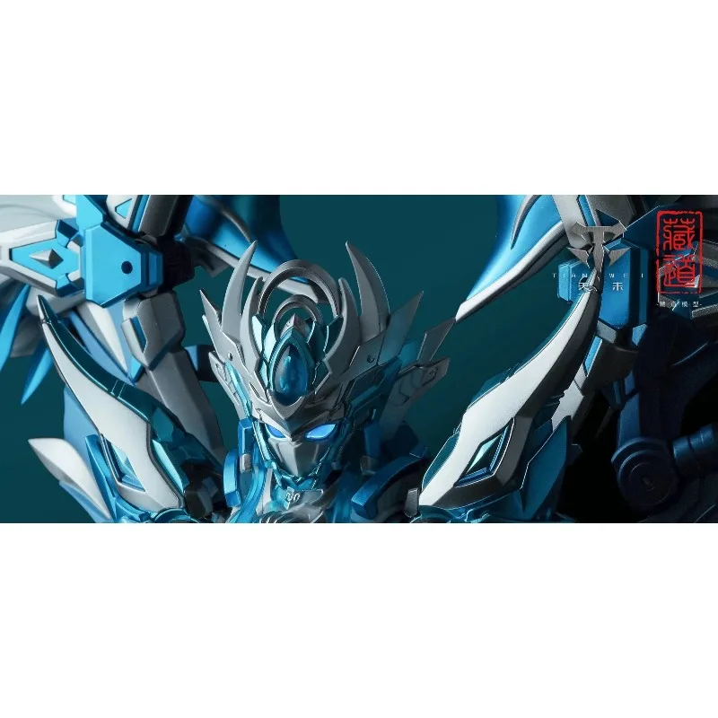 

【В наличии】 Тибетская модель Дао, четыре священных зверей Сузаку, ограниченная серия, ледяная птица, синий меховой сплав, подвижный готовый продукт