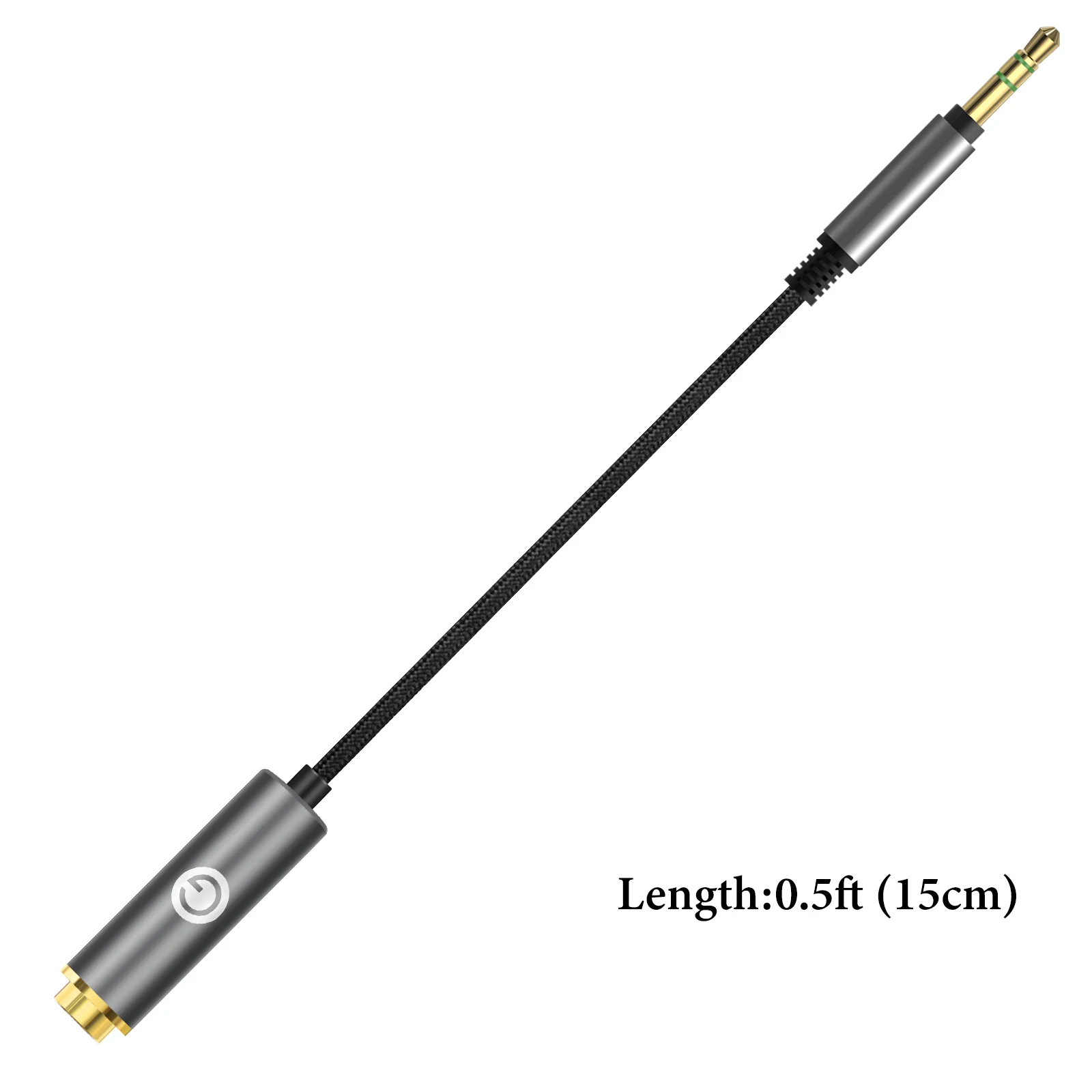 Geekria Apollo Adapter Stereo 3.5mm Męski na 4.4mm Żeński, Kabel Audio Konwertujący 5-żyłowy, Obudowa ze Stopu Aluminium (14 cm) — zdjęcie produktu 2