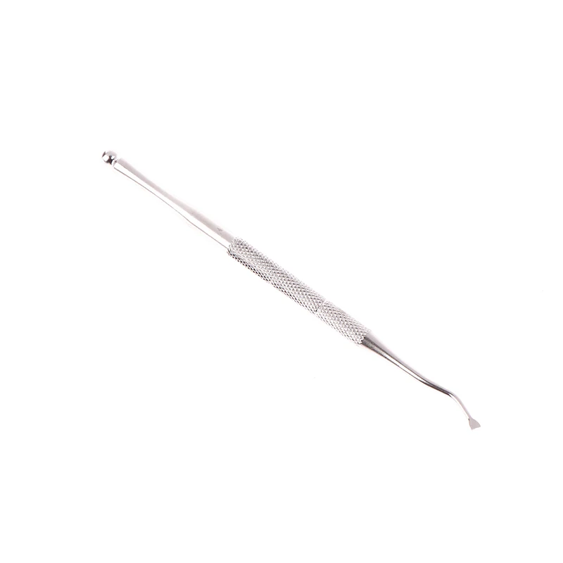 عصا تنظيف الأظافر ذات النهاية المزدوجة - أداة من الفولاذ المقاوم للصدأ لتصحيح الأظافر والباديكير وتصحيح الأظافر #3
