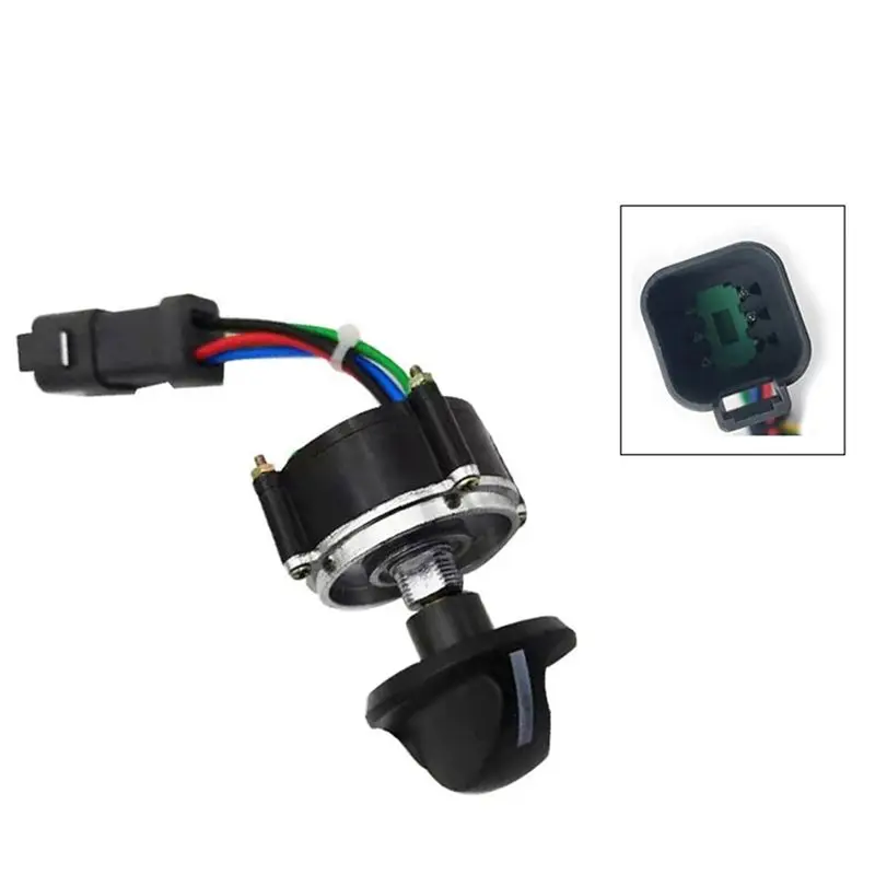 ABXV-106-0107 1060107 Excavator Throttle Knob Rotary Switch Throttle Position Sensor For CAT Carter 320D 320B 320C 312 365B Part