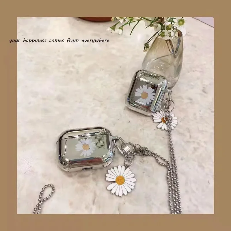 كوريا peaceminusone x جزء ديزي سماعة لاسلكية تعمل بالبلوتوث سماعة الرأس ل Airpods 1/2 سماعة غطاء ل Airpod 4th/3th/pro/pro 2